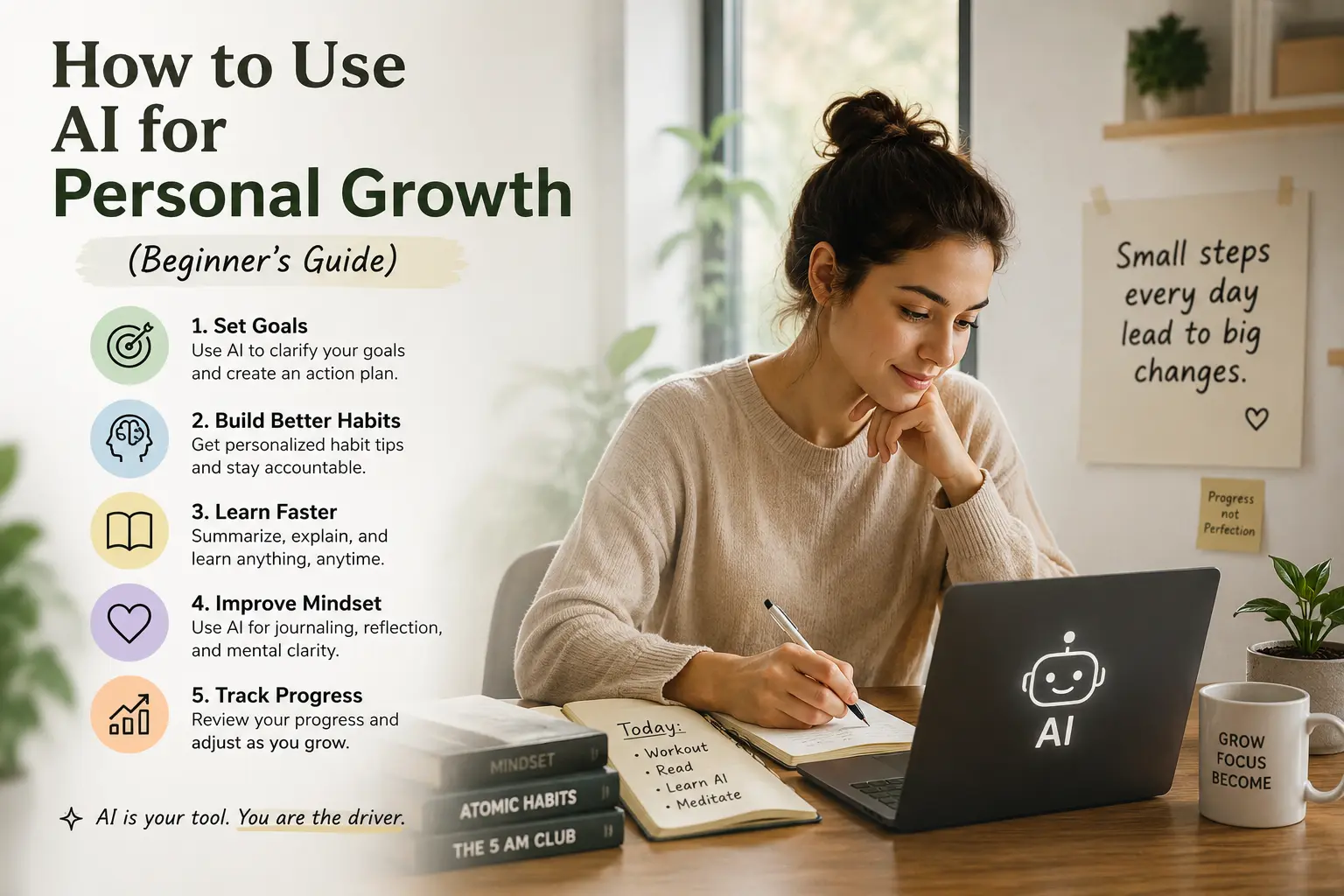 How to Use AI for Personal Growth (Beginner's Guide)